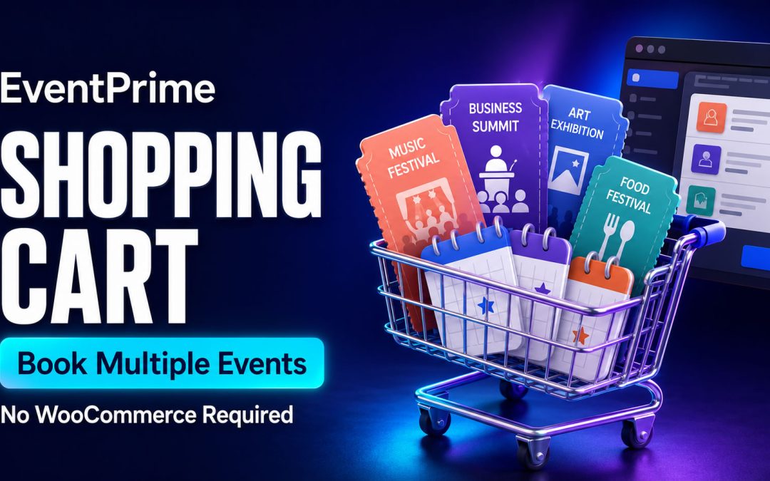 EventPrime Shopping Cart