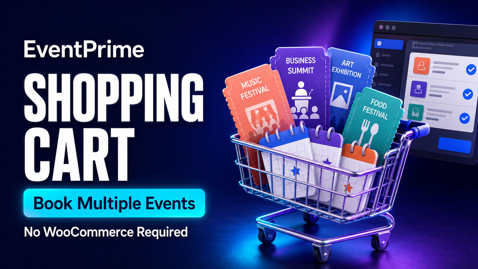 EventPrime Shopping Cart – Single License